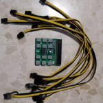 Adaptador de HP 1200w, 12 salidas + 8 cables