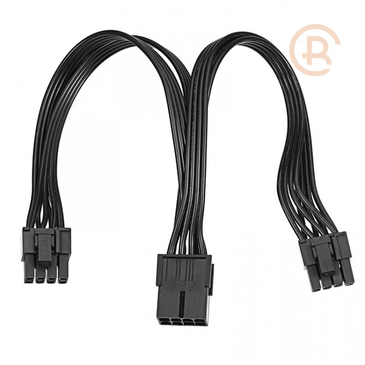 PCI-E power splitter from 8pin (Mom) to 2x8pin (Dad)