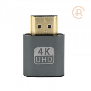 Emulador HDMI, dongle HDMI (EDID) 4K