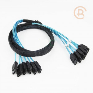 High-speed SATA 3 Cable 6 Gbps X 6