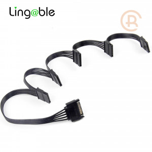 SATA 15 pin cable for connecting hard drives