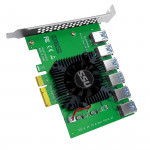 Adaptador PCI Express a 6 tarjetas gráficas