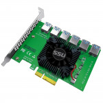 Adaptador PCI Express a 6 tarjetas gráficas