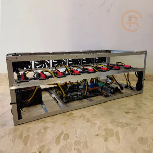 RIG for mining on 8 cards, 85x38x30, rtx3060-3070