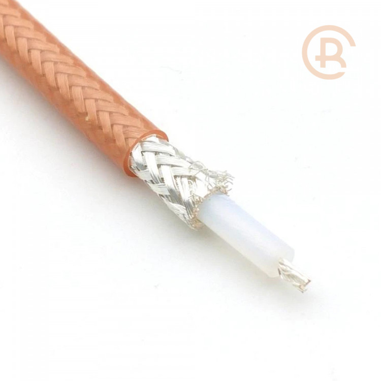 Shielded RG400 Coaxial Cable, 5м